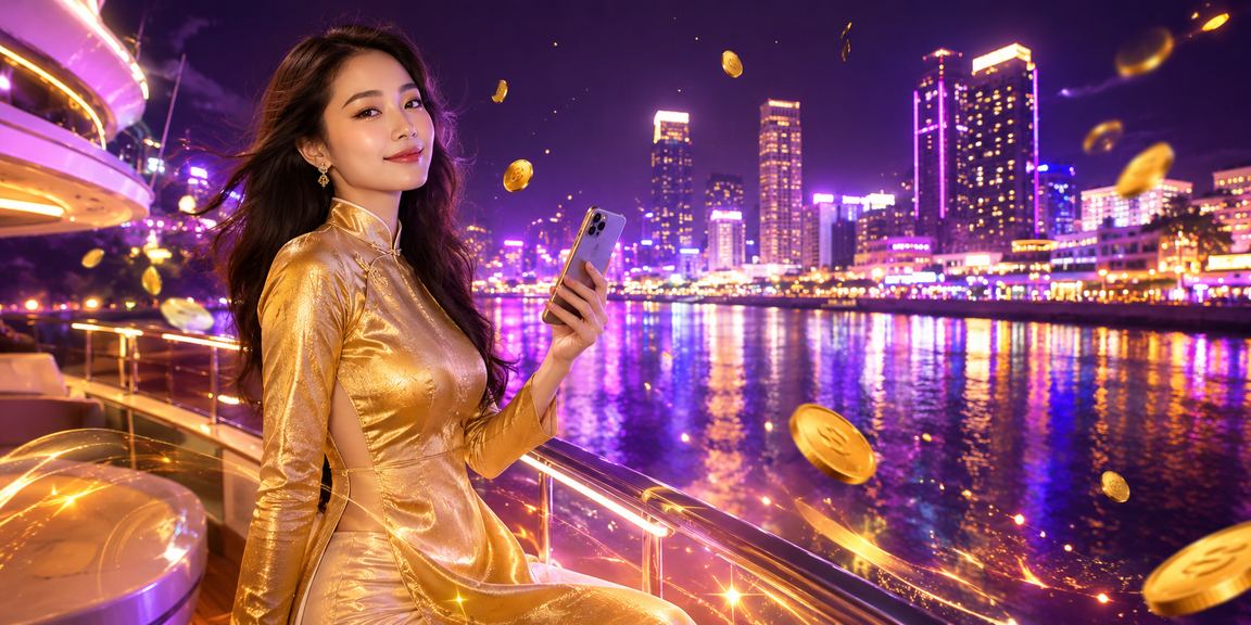 Người dùng tại Vũng Tàu kiểm tra kèo thể thao trên điện thoại buổi chiều bên biển