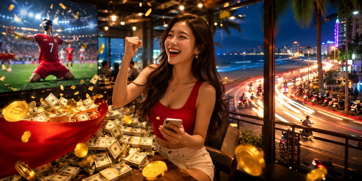 Người dùng tại Vũng Tàu kiểm tra cashback bonus sau phiên chơi game casino